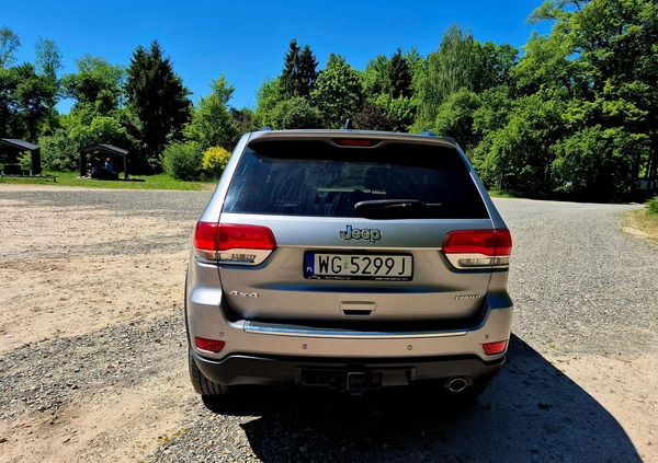 Jeep Grand Cherokee cena 112000 przebieg: 84000, rok produkcji 2016 z Bukowno małe 211